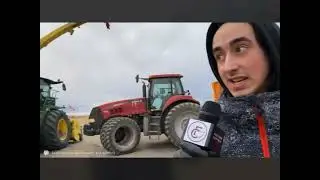 [beautiful site] TRACTOR 🚜🚛🚜🚚 TRUCK🇺🇸BORDER🇨🇦 BLOCKADE