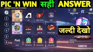 how to complete pick and win event in free fire | pic and win event free fire | free fire new event