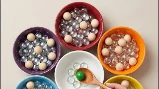This Beads ASMR Is Strangely Relaxing #beaddropasmr #oddlysatisfying #asmr #youtuber #brainrot #usa