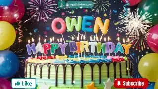 Happy Birthday to You Song for Owen | Custom Name Song | Magical Musical Celebration 2025
