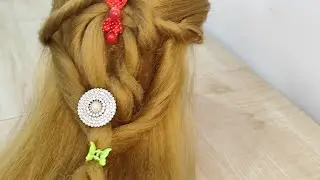 Bun braid hair style for bridal woman|hair style hacks, 
