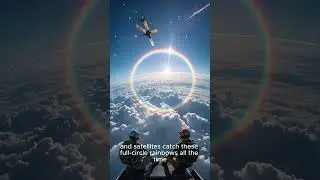 Rainbows Are Full Circles 🌈 | Here&rsquo;s Why You Only See an Arch #OpticalPhysics #fyp #shorts