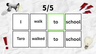 ''Say on the Beat'' Challenge (walk/walked)