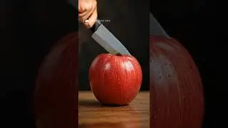 ASMR SLICING #slicing #slicingasmr #apple #slicingasmr