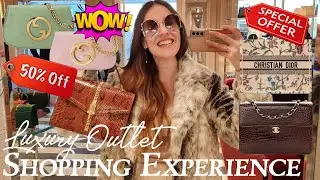 - 50% OFF Bicester Village GUCCI DIOR FENDI YSL 🔥 Luxury Shopping Vlog 2023 VERSACE PRADA VALENTINO