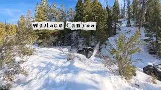 Wallace Canyon SNOW RIDE! #maverickr  #hondatalon #rzr #offroad