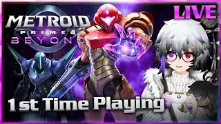Finding Lore of the Lamorn!😱 | Metroid Prime 4 Beyond Reaction Let's Stream【ENG VTUBER】 LIVE🔴