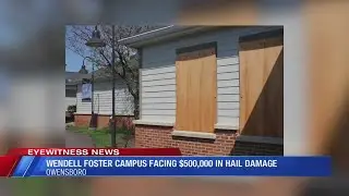 Wendell Foster facing $500,000 in hail damage