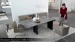DRAENERT Esstisch Atlas