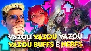 VAZOU, VAZOU!  BUFF NA AHRI E NA MORGANA - E NERF GIGANTESCO NA ANNIE! | LoL Wild Rift