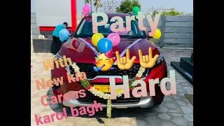 The All New Kia Carens Drive in karol bagh🥳 | #Kia | #Kiacarens | #Kiaseltos #Kiasonet #vlogydevansh