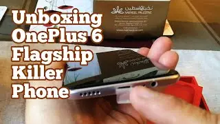 Unboxing OnePlus 6 Silk White, Special Edition : iPhone X & Flagship Killer Smartphone Of 2018