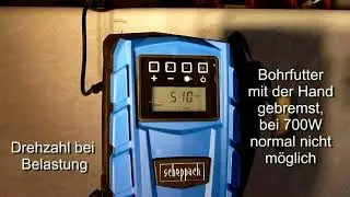Scheppach DP55, f&uuml;r Heimwerker die es 