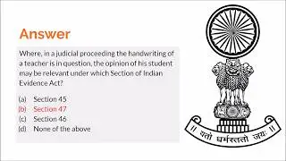 Section 47 INDIAN EVIDENCE ACT 1872