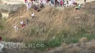 Una vaca cae al barranco en el 3ºencierrillo del Pilon