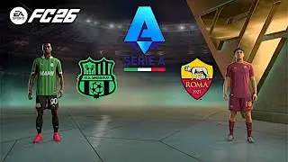 EA SPORTS FC 26 MATCHDAY | Sassuolo vs AS Roma | Gameplay PS4&trade;