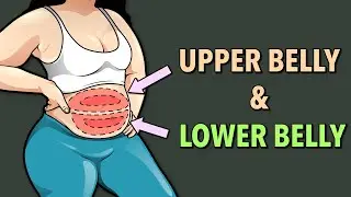 25-Min Standing Abs Workout &ndash; Lose Upper Belly and Lower Belly Fat