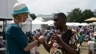 Dr. Terry Mason, Chief Operating Officer of Cook County and Hospitals, speaking at Veggie Fest 2016