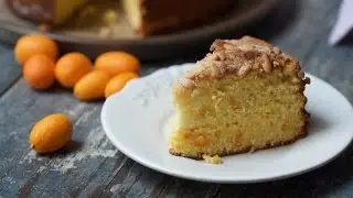 Bizcocho esponjoso con Kumquats (quinotos)