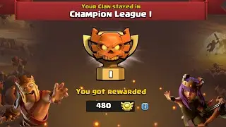 Perfect Champion 1 CWL month🔥7/7 tripples LIVE attacks (Clash of Clans)