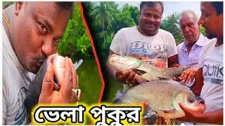 ভেলা পুকুরে বড়ো মাছ দেওয়ার ভিডিও |Howrah fishing club |✅🐟🎣