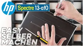 HP Spectre 13-af0 von Innen - RAM, SSD, Akku, L&uuml;fter wechseln - Anleitung