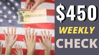 Second Stimulus Check Update | $450 Bonus Check Proposal