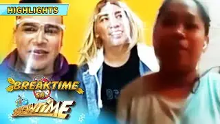 Ayuda load winner Nora is thankful for her prize | Breaktime Sa Showtime