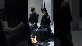 Dark Occult Ritual Fashion. Experimental pop music video.