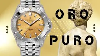 Venezianico Nereide Aureo 39: El Reloj Dorado Que S&iacute; Querr&aacute;s Usar
