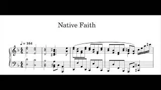Native Faith - Piano Sheet Music (Touhou) Suwako's Theme
