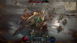 Diablo 4 world boss Avarice the Gold Cursed.