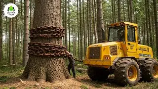Jaw Dropping Tractor Mishap Compilation 2025  Extreme Heavy Equipment Driving