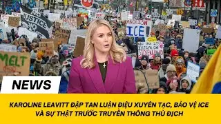 Karoline Leavitt Đập Tan Luận Điệu  Bảo Vệ Ice V&agrave; Sự Thật Trước Truyền Th&ocirc;ng Th&ugrave; Địch-vietpho tv