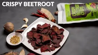 Healthy Crisps | Beetroot chips | Healthy snack | Homemade chips | riverafoods