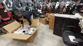 Элитарный Noblechairs HERO Real Leather \ Натуральная кожа \ Распаковка проверка