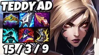Teddy Kaisa vs Ezreal [ ADC ] Patch 12.1 Ranked Korea ✅