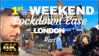 London Reopens April 2021 Part 1 : Walk in Borough Market..people&rsquo;s first impressions! LOCKDOWN EASE
