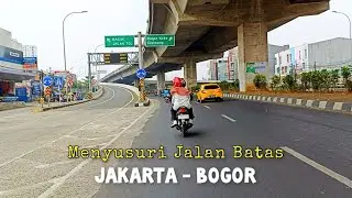 Menyusuri Jalan Jakarta - Bogor Sampai Jalan Sholeh Iskandar