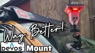DEVOS LightRanger Suction Mount | I Made It Adjustable! | SeaSucker @devosoutdoor #LightRanger
