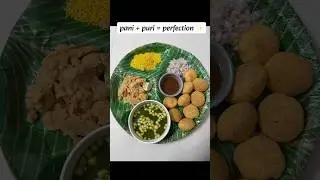 Pani Puri | Crispy, Spicy & Tangy Street Food #foodshorts