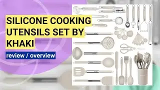 Comprehensive Review: 33-Piece Silicone Kitchen Utensils Set