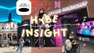 I WENT TO HYBE INSIGHT FOR FREE !! HYBE INSIGHT VLOG | BTS, Seventeen, TXT, GFRIEND exhibition tour