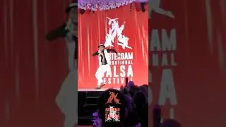 #shorts Salsa Solo Dance Show Tamba Salsache Amsterdam International Salsa Festival