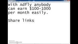 Adfly Earn Referral Money in USD $ in 2015 - Payment Proof