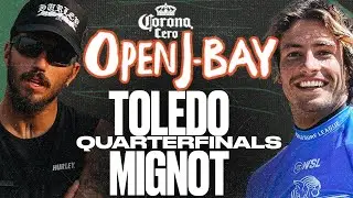 Marco Mignot vs Filipe Toledo I Corona Cero Open J-Bay - Quarterfinals
