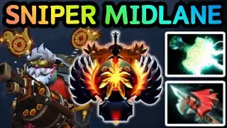 🔥 SNIPER MID HITS INSANE 20 KILLS &mdash; DOTA 2 GAMEPLAY 🔥
