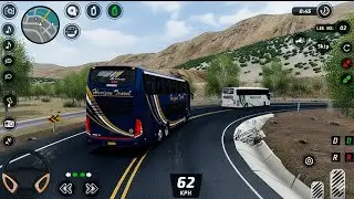 American Cargo Bus Driving 3D | Extreme Off-Road Transport Challenges & Realistic Trailer Delivery