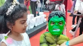 Fun @ COMIC CON INDIA  in Chennai # trending