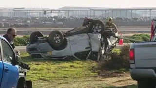 2 killed, several others injured in major 35-vehicle pile-up on 5 Freeway in Bakersfield